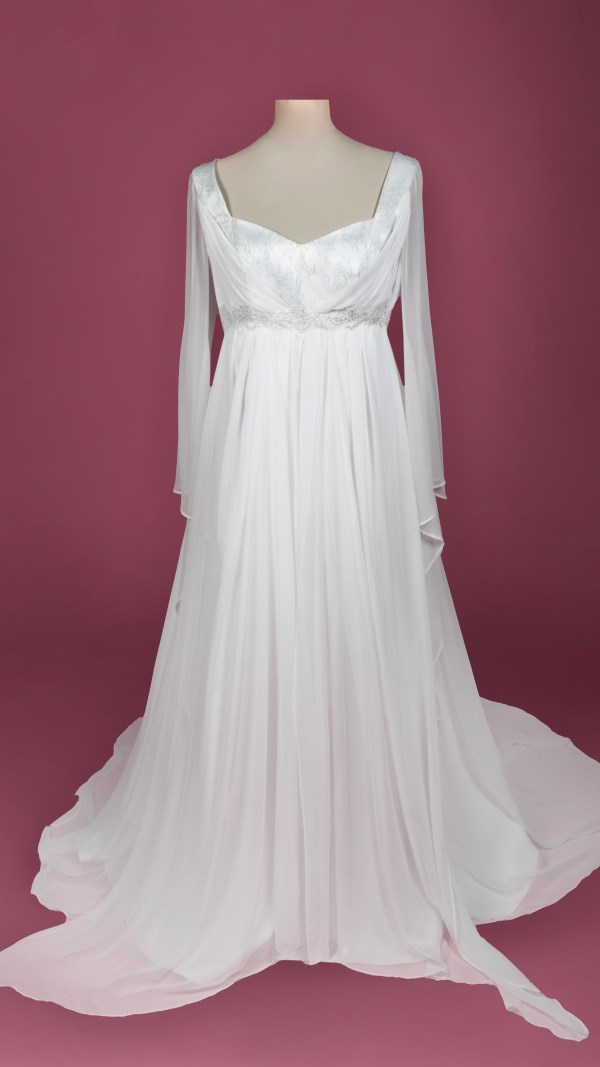 XOTL040 Abito da sposa in chiffon 