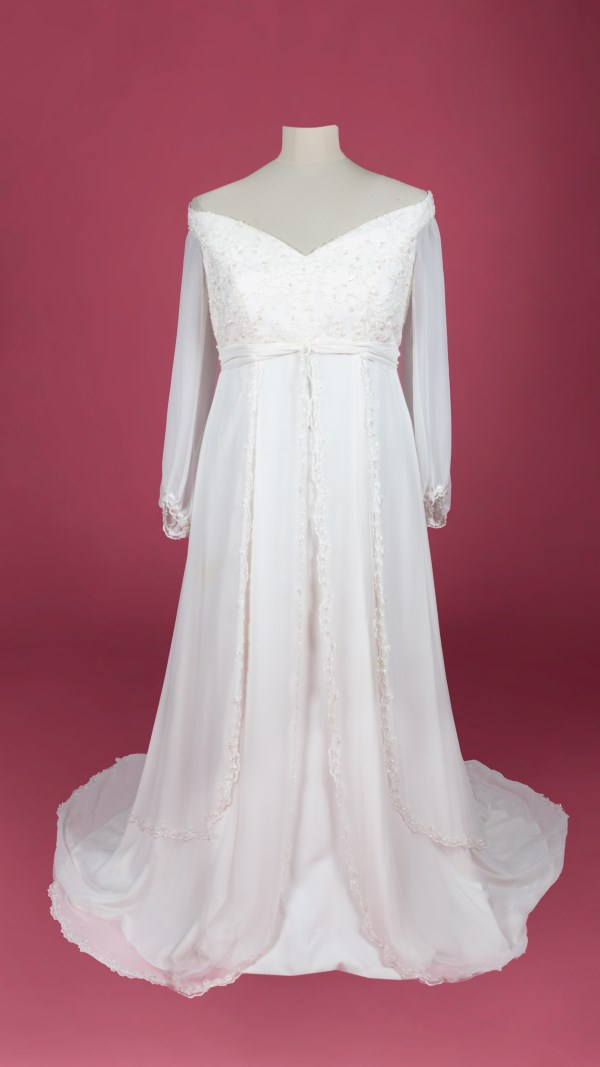 XOTL035 Abito da sposa in chiffon 