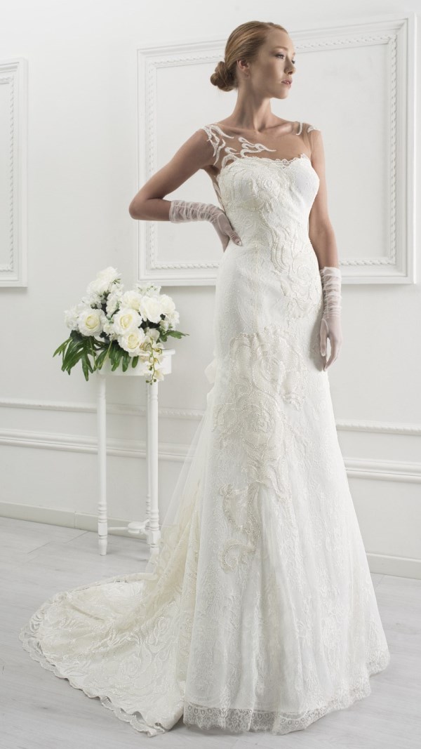 abito da sposa modello L346